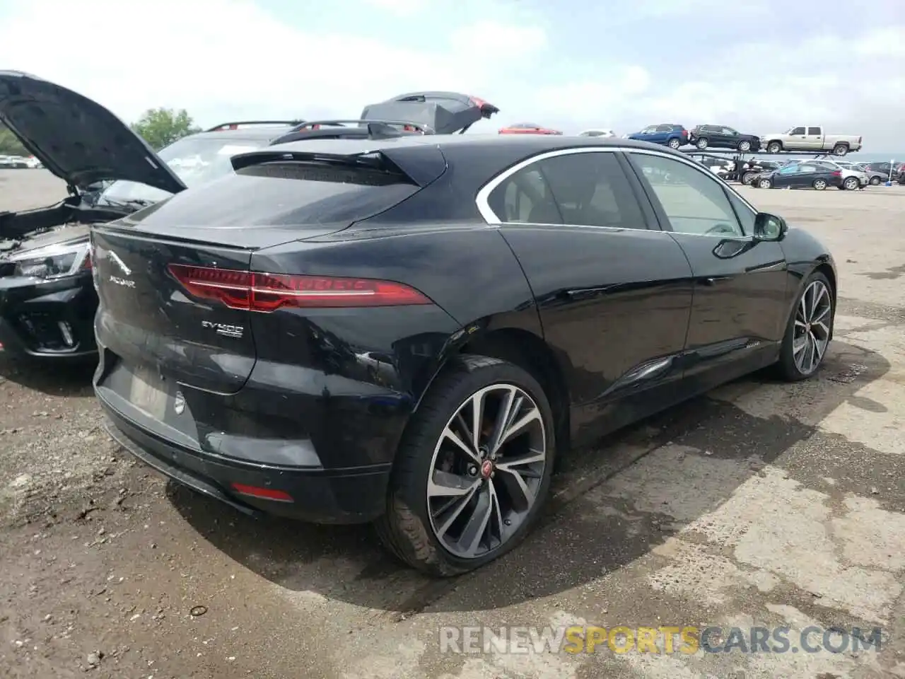 4 Фотография поврежденного автомобиля SADHD2S11K1F66634 JAGUAR I-PACE 2019