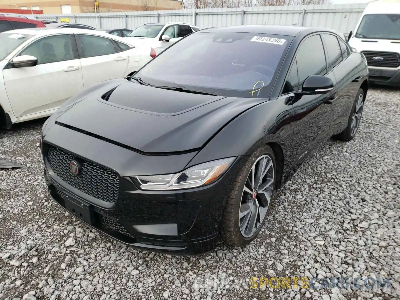 2 Фотография поврежденного автомобиля SADHD2S11K1F74278 JAGUAR I-PACE 2019