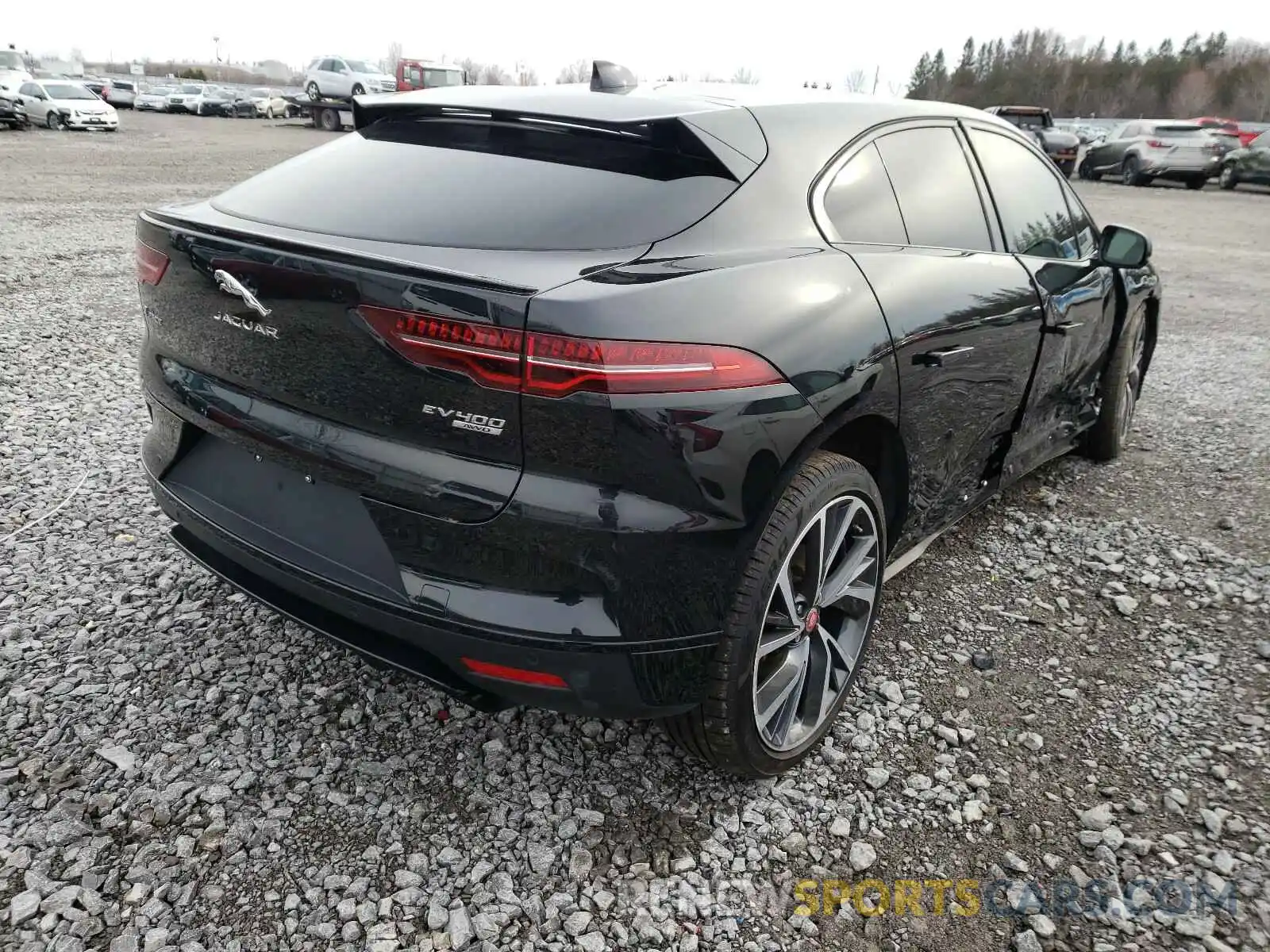 4 Photograph of a damaged car SADHD2S11K1F74278 JAGUAR I-PACE 2019