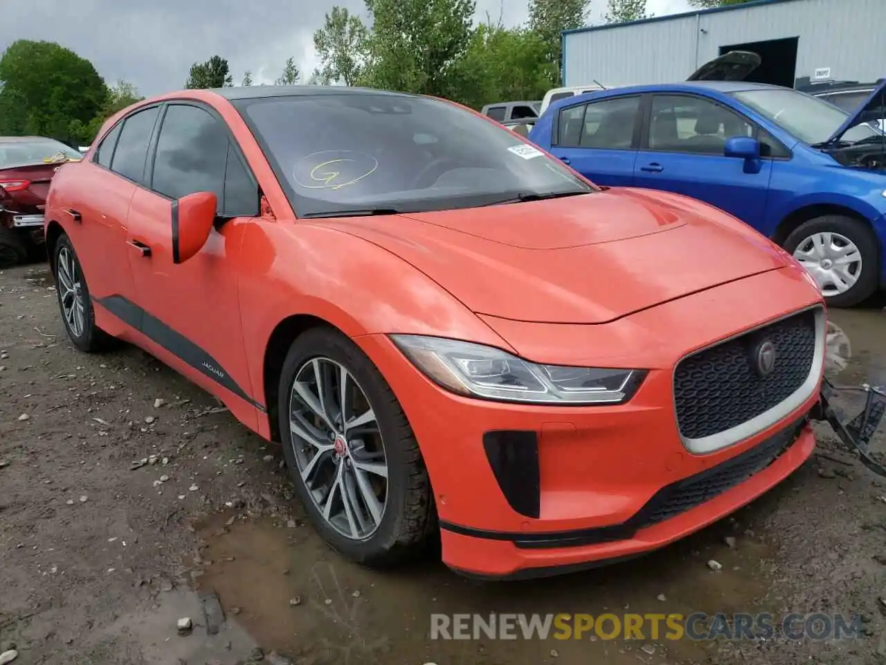 1 Фотография поврежденного автомобиля SADHD2S14K1F66353 JAGUAR I-PACE 2019