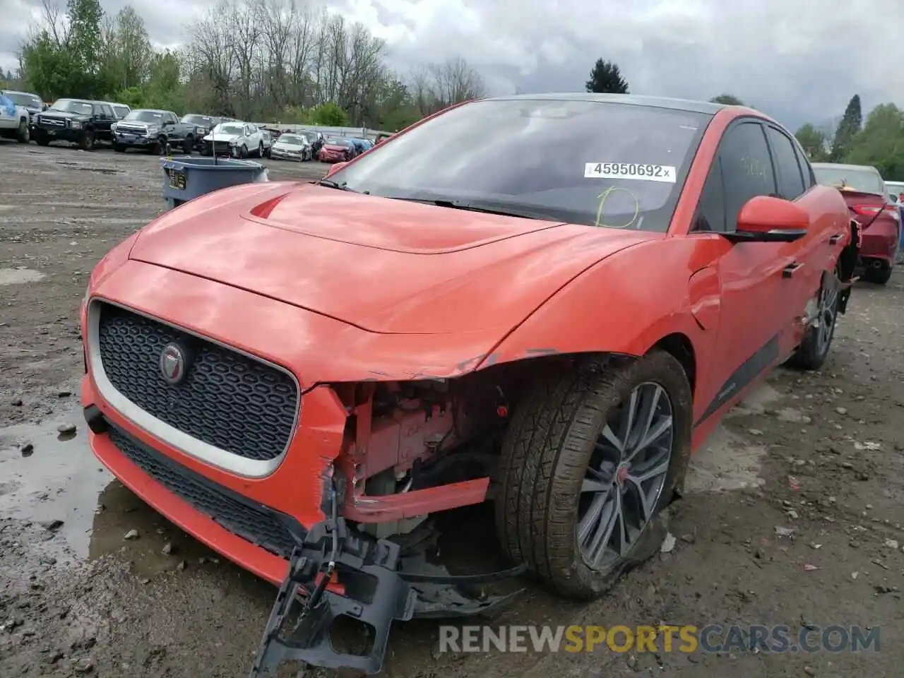 2 Photograph of a damaged car SADHD2S14K1F66353 JAGUAR I-PACE 2019