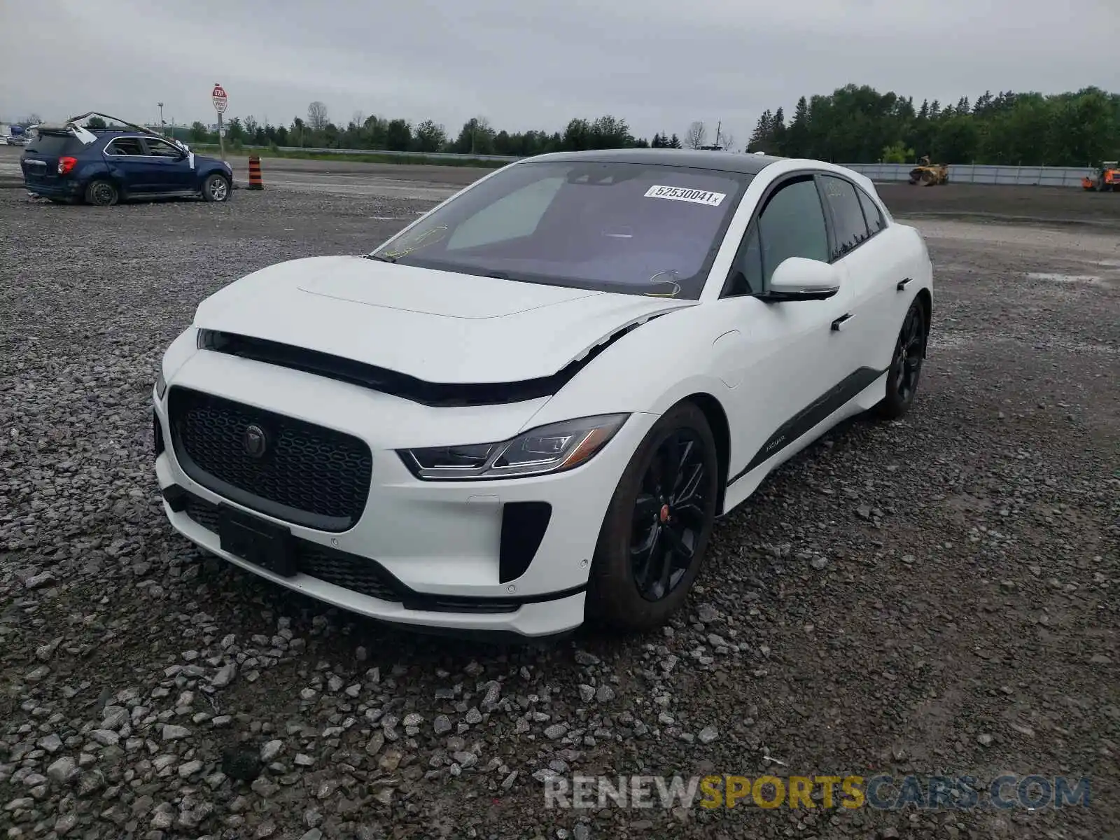 2 Фотография поврежденного автомобиля SADHD2S14K1F75151 JAGUAR I-PACE 2019