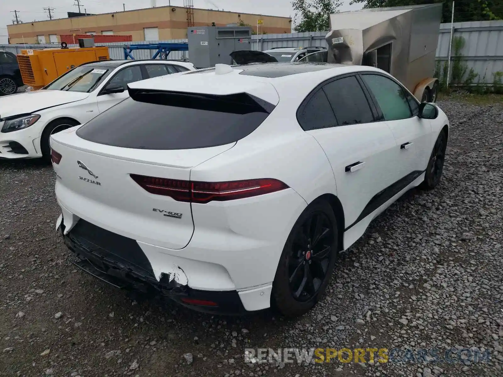 4 Фотография поврежденного автомобиля SADHD2S14K1F75151 JAGUAR I-PACE 2019