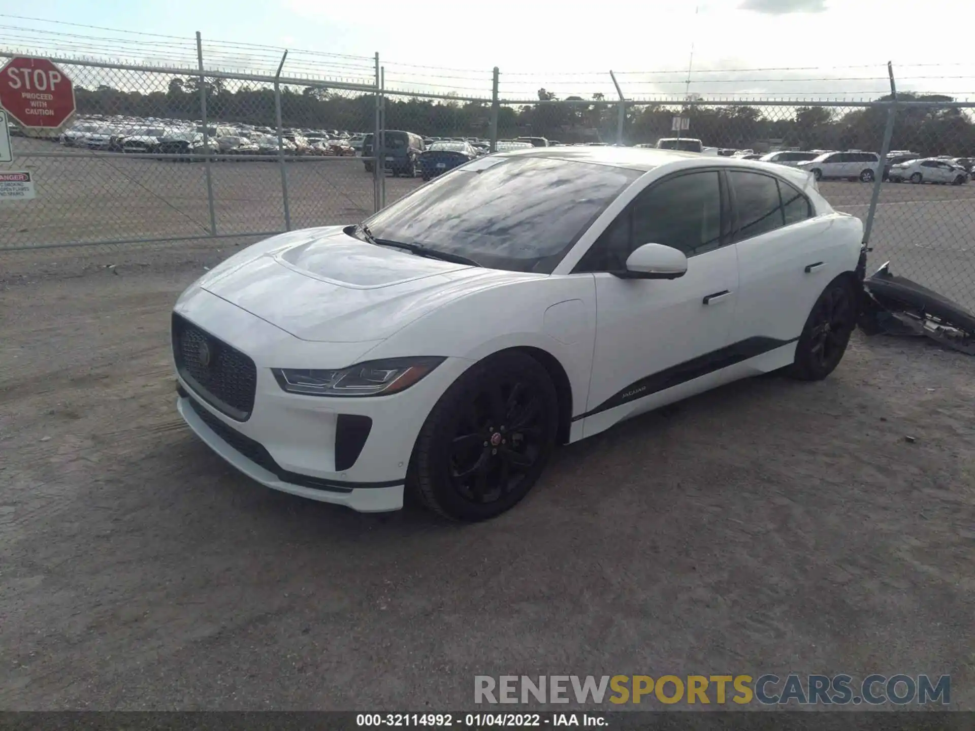 2 Photograph of a damaged car SADHD2S15K1F74235 JAGUAR I-PACE 2019