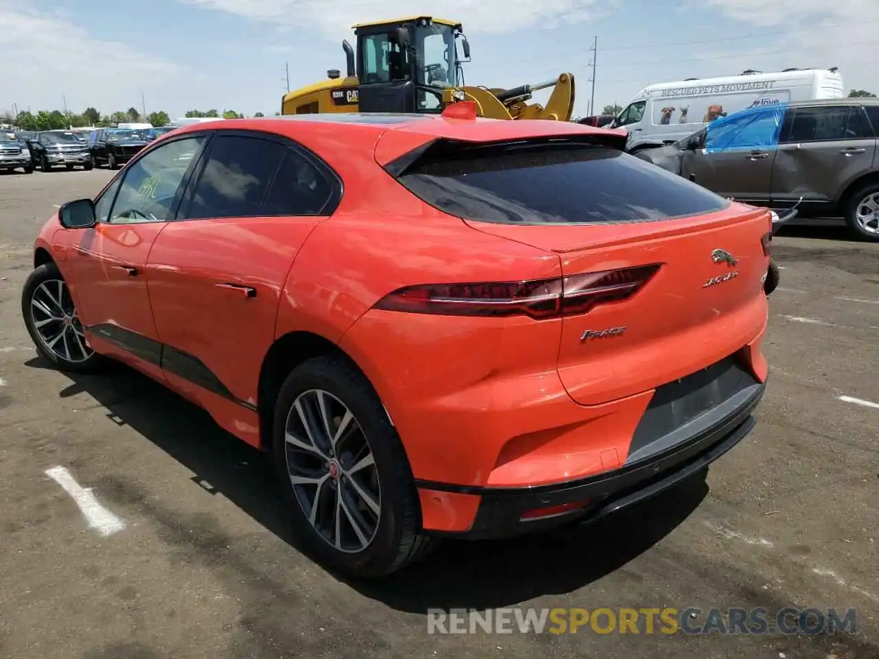 3 Photograph of a damaged car SADHD2S17K1F63592 JAGUAR I-PACE 2019