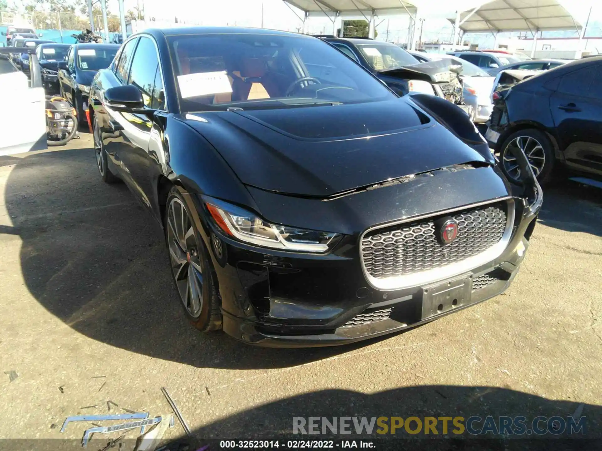 1 Фотография поврежденного автомобиля SADHD2S17K1F74964 JAGUAR I-PACE 2019