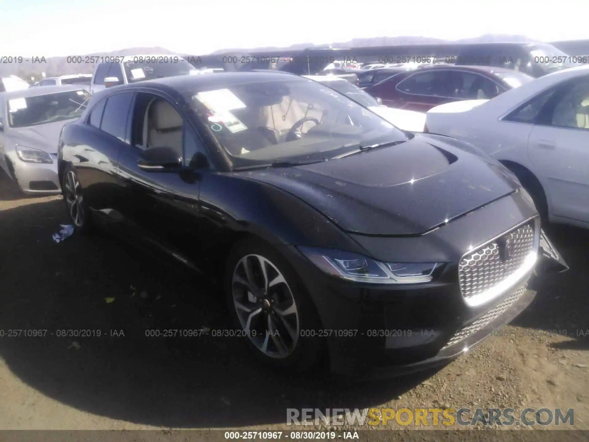 1 Фотография поврежденного автомобиля SADHD2S18K1F74536 JAGUAR I-PACE 2019