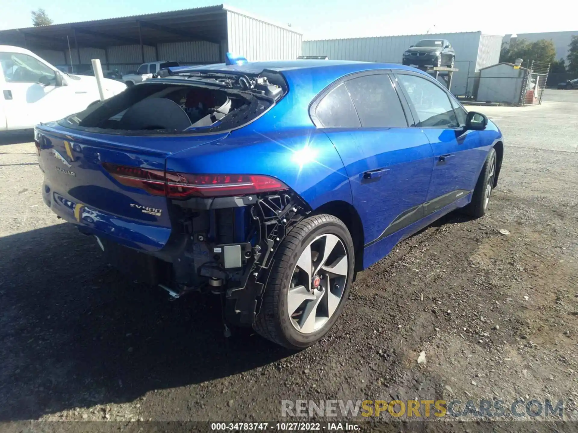 4 Photograph of a damaged car SADHD2S19K1F68597 JAGUAR I-PACE 2019