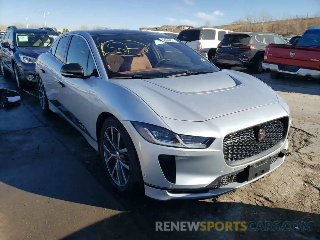 1 Фотография поврежденного автомобиля SADHD2S19K1F72410 JAGUAR I-PACE 2019