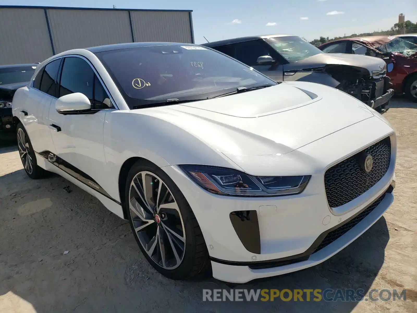 1 Фотография поврежденного автомобиля SADHD2S1XK1F76532 JAGUAR I-PACE 2019