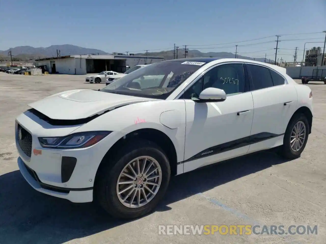 2 Photograph of a damaged car SADHB2S13L1F84687 JAGUAR I-PACE 2020