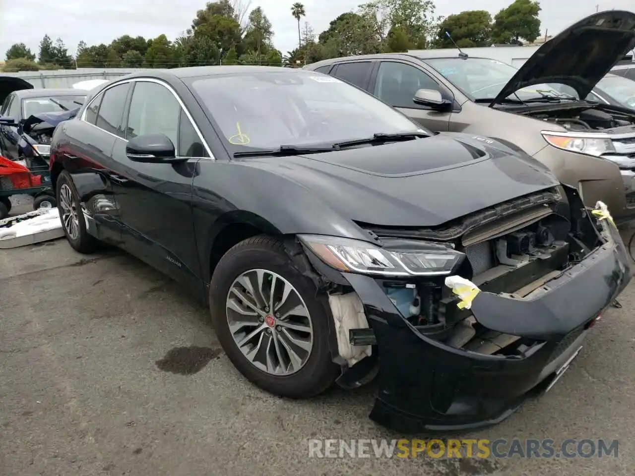 1 Photograph of a damaged car SADHB2S15L1F83931 JAGUAR I-PACE 2020