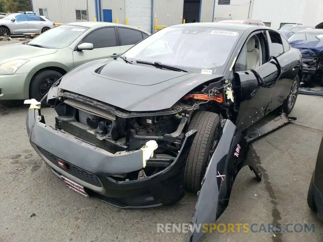 2 Photograph of a damaged car SADHB2S15L1F83931 JAGUAR I-PACE 2020