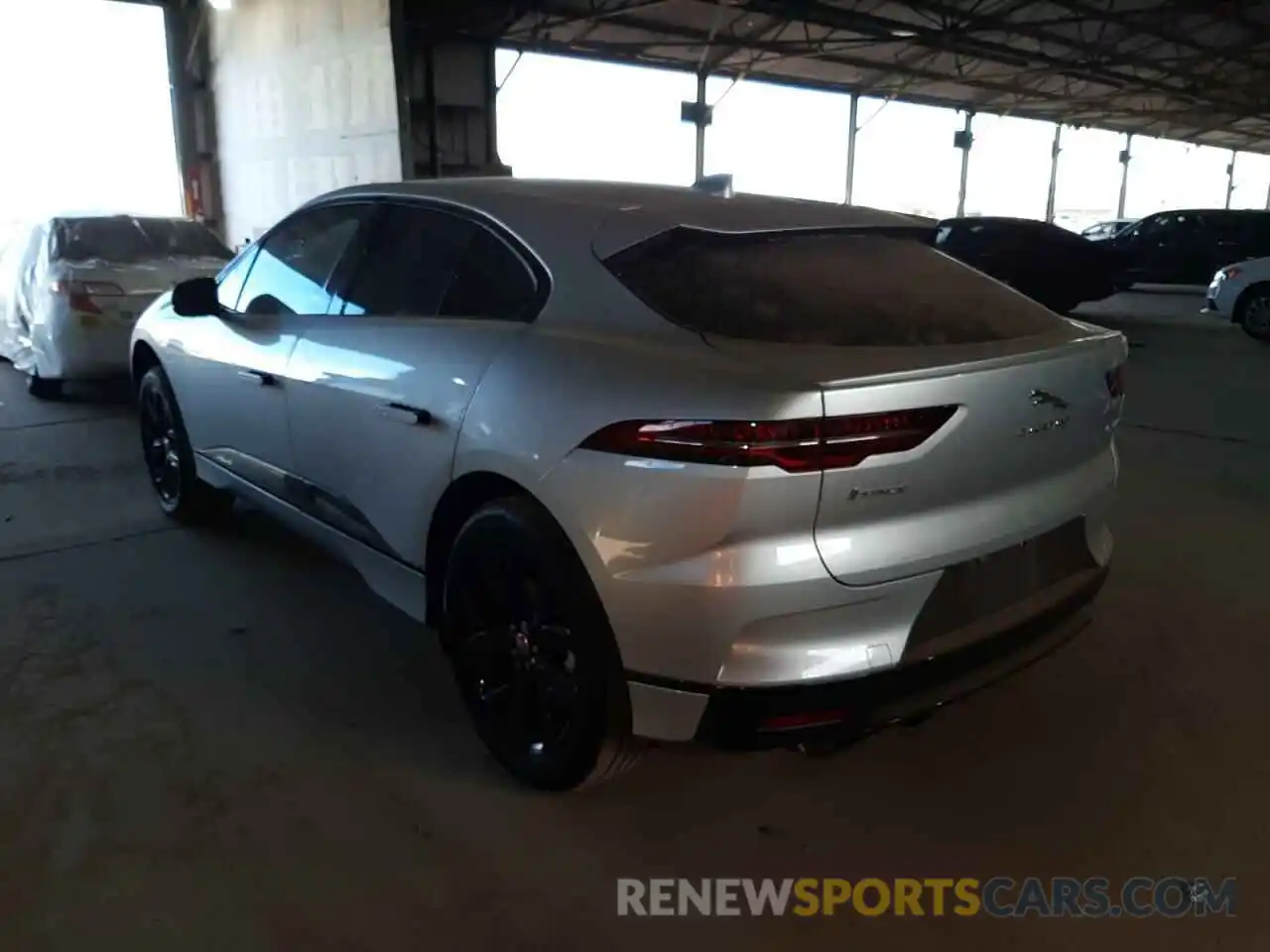 3 Фотография поврежденного автомобиля SADHB2S15L1F84691 JAGUAR I-PACE 2020