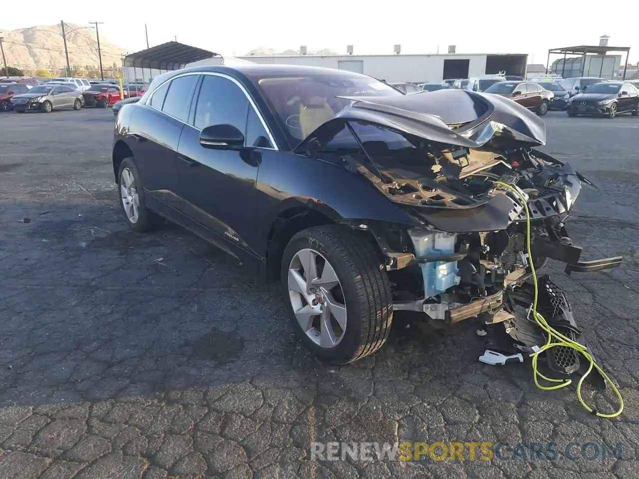 1 Photograph of a damaged car SADHB2S17L1F80190 JAGUAR I-PACE 2020