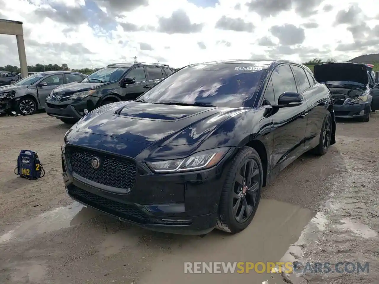 2 Фотография поврежденного автомобиля SADHB2S18L1F85768 JAGUAR I-PACE 2020