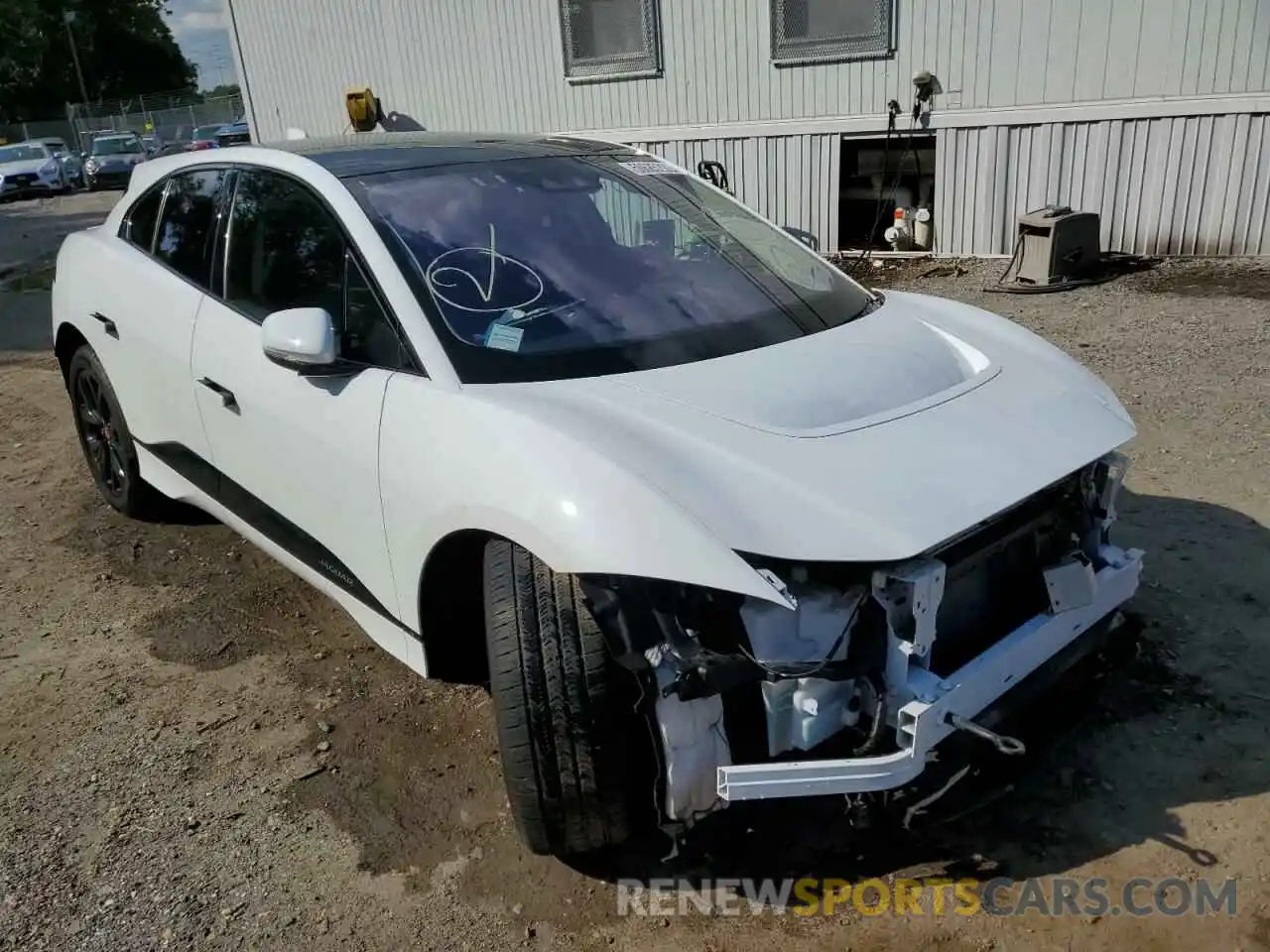 1 Photograph of a damaged car SADHB2S19L1F85245 JAGUAR I-PACE 2020