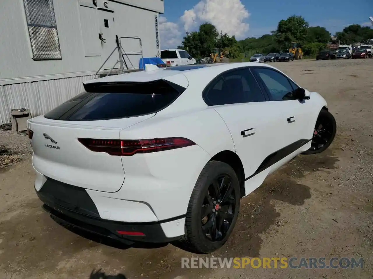 4 Фотография поврежденного автомобиля SADHB2S19L1F85245 JAGUAR I-PACE 2020