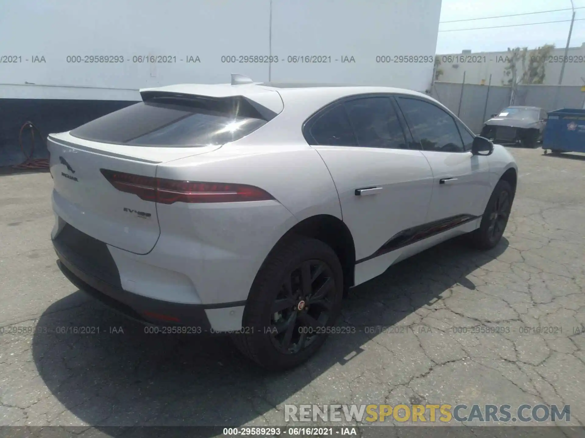 4 Фотография поврежденного автомобиля SADHC2S12L1F81096 JAGUAR I-PACE 2020