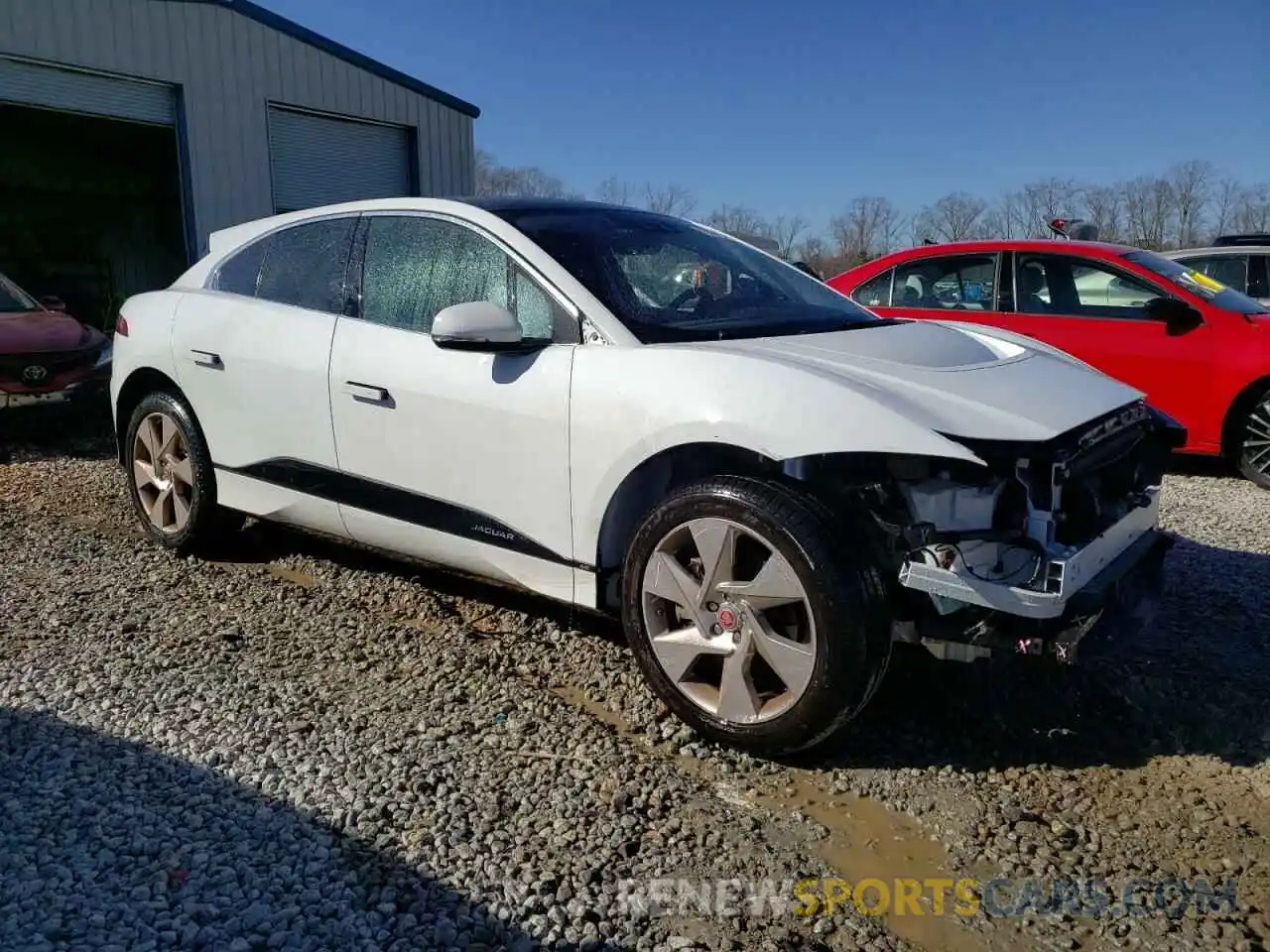 4 Photograph of a damaged car SADHC2S14L1F79060 JAGUAR I-PACE 2020