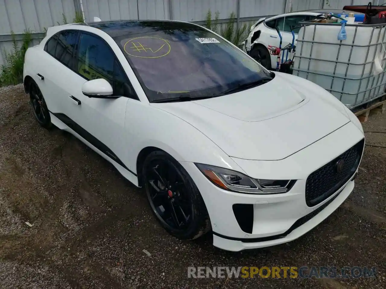 1 Photograph of a damaged car SADHC2S14L1F87370 JAGUAR I-PACE 2020