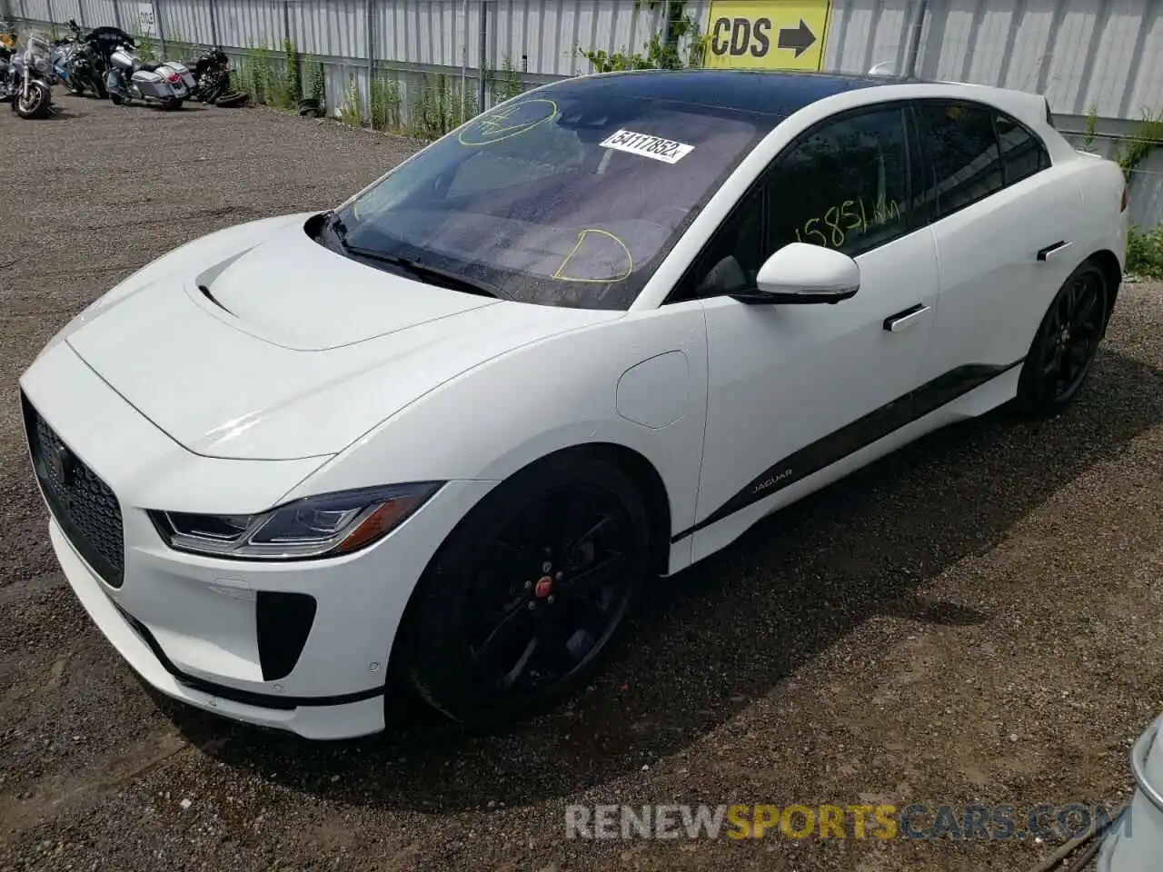 2 Photograph of a damaged car SADHC2S14L1F87370 JAGUAR I-PACE 2020