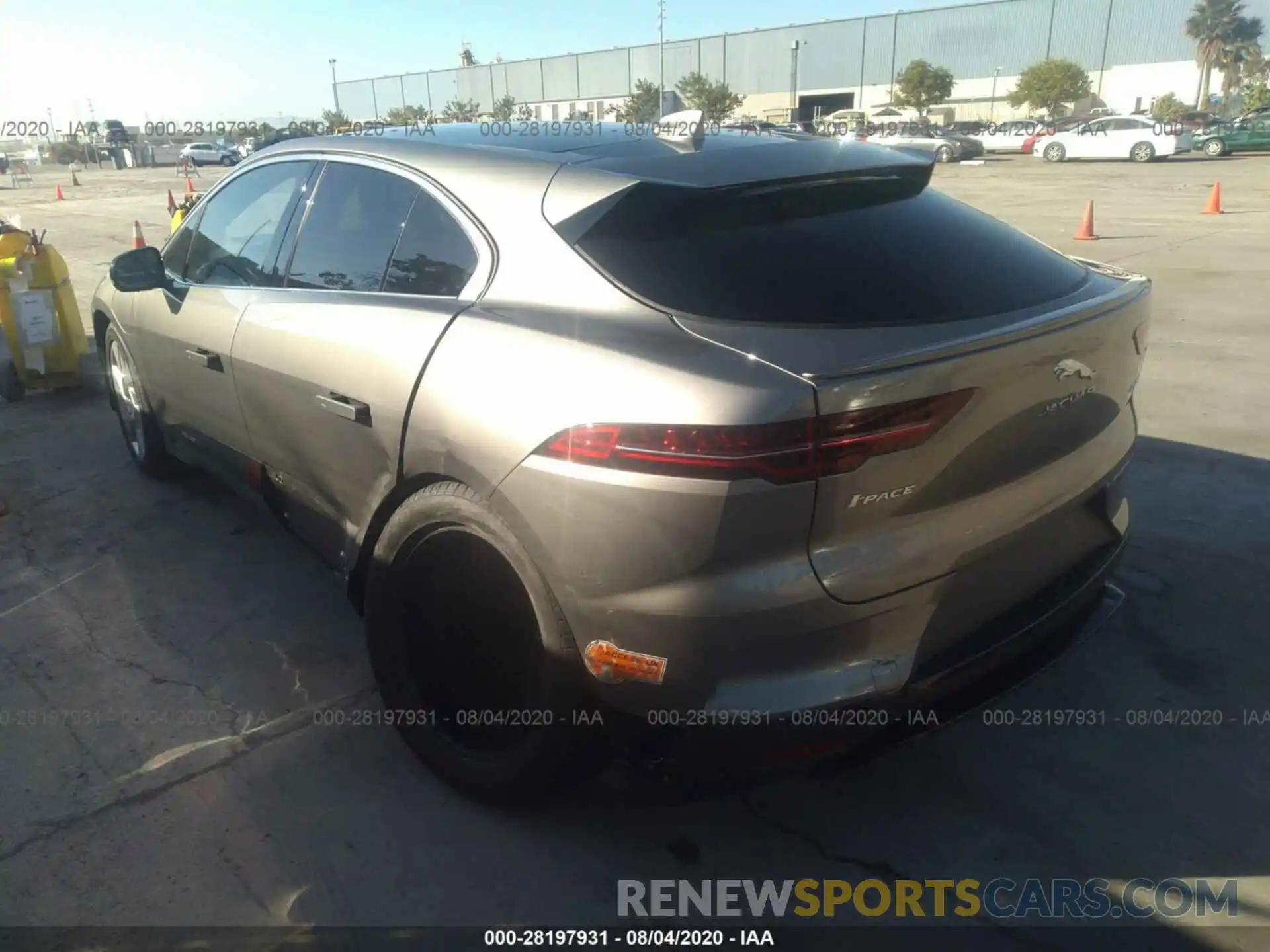 3 Photograph of a damaged car SADHC2S16L1F90299 JAGUAR I-PACE 2020