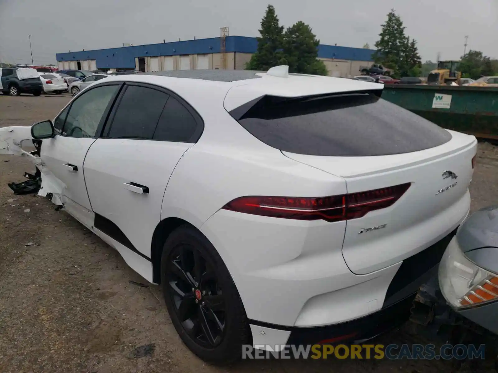 3 Фотография поврежденного автомобиля SADHC2S19L1F83945 JAGUAR I-PACE 2020