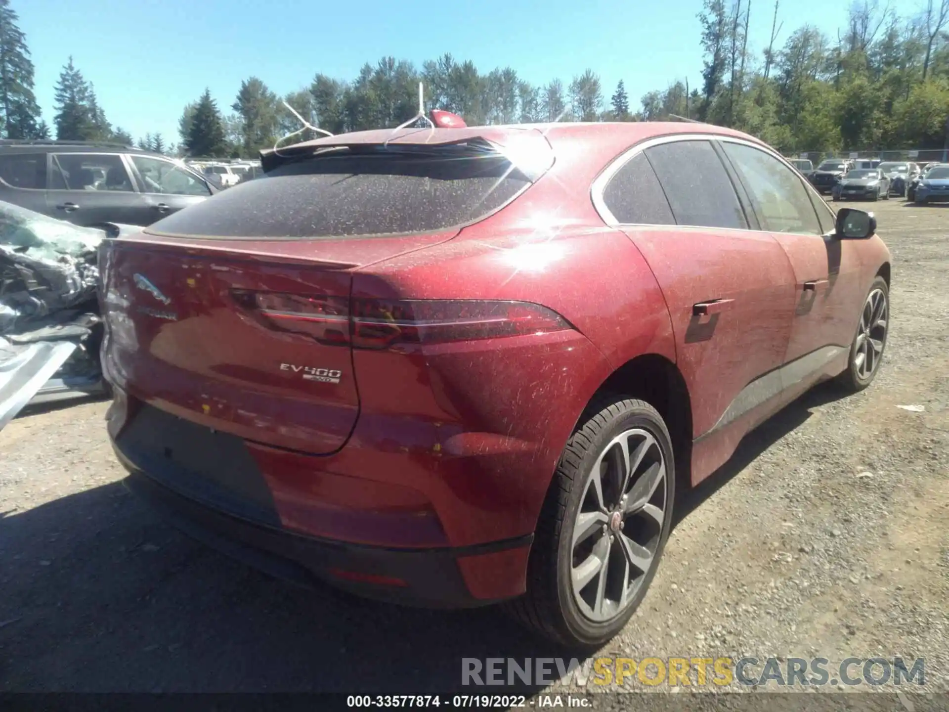 4 Photograph of a damaged car SADHD2S11L1F88702 JAGUAR I-PACE 2020