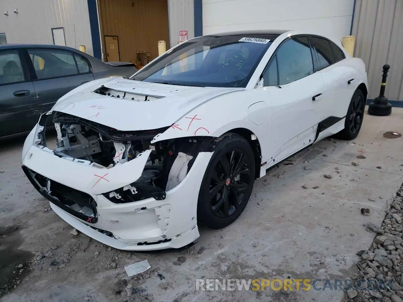 2 Photograph of a damaged car SADHD2S13L1F79855 JAGUAR I-PACE 2020