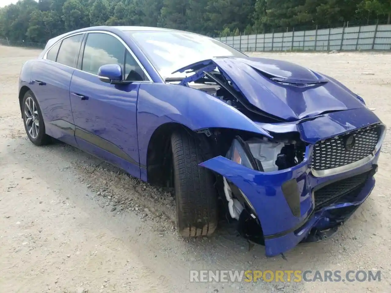 1 Photograph of a damaged car SADHD2S14N1623085 JAGUAR I-PACE 2022