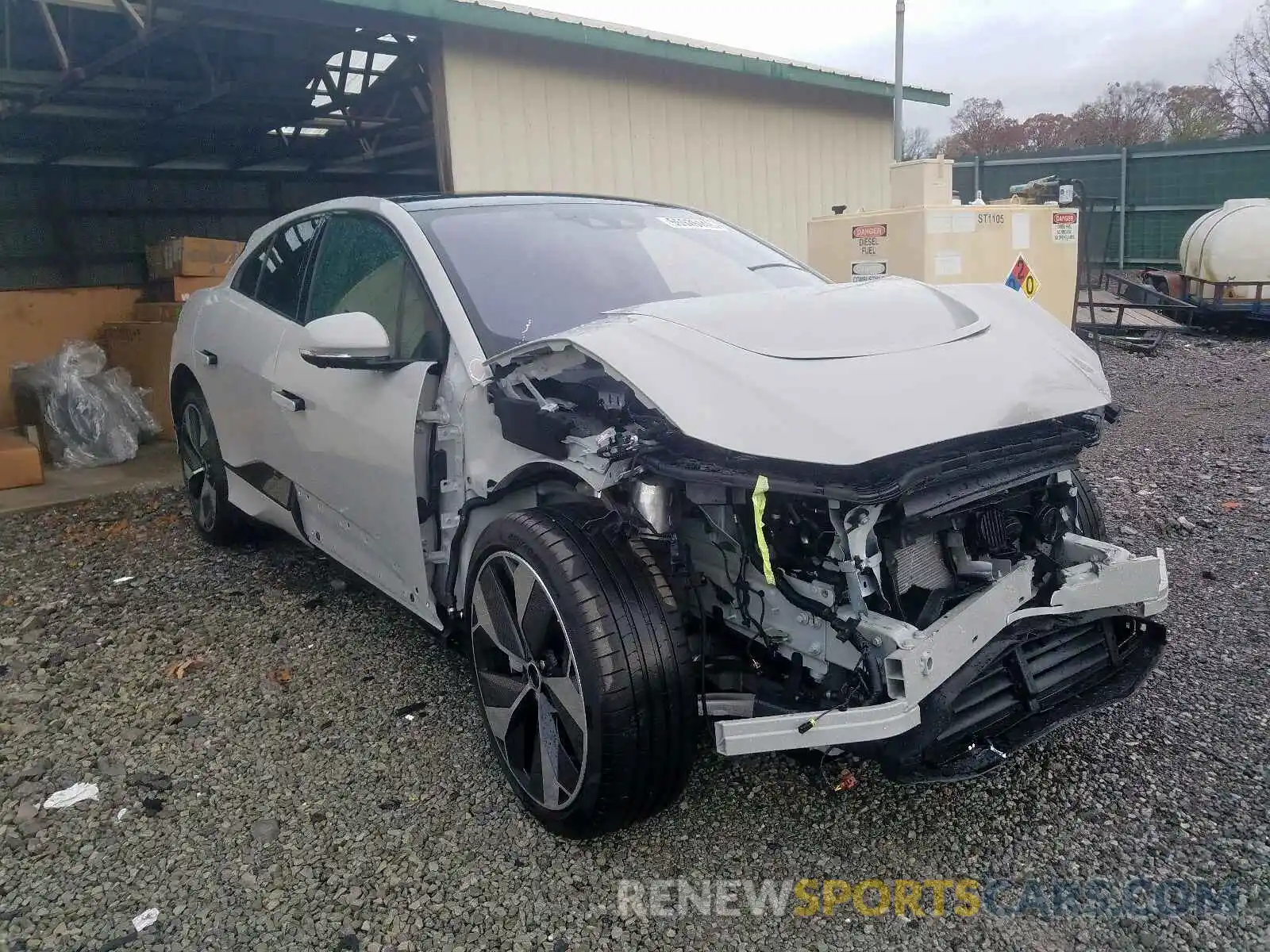 1 Photograph of a damaged car SADHD2S14K1F75909 JAGUAR I-PACE FIR 2019