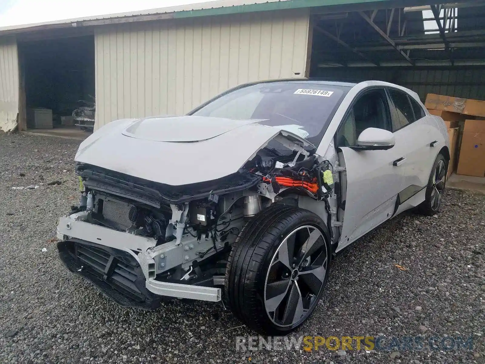 2 Photograph of a damaged car SADHD2S14K1F75909 JAGUAR I-PACE FIR 2019