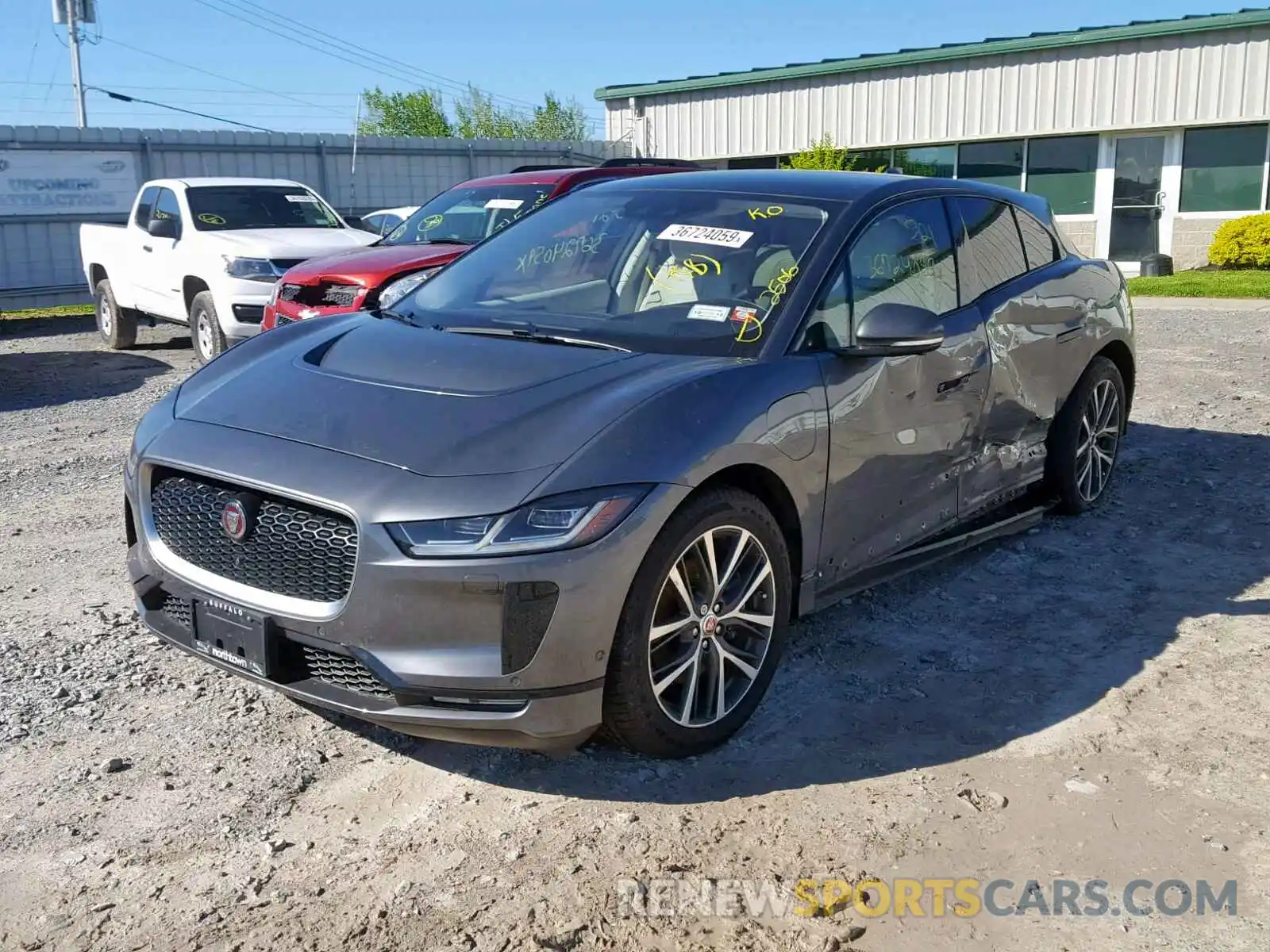 2 Фотография поврежденного автомобиля SADHD2S1XK1F61867 JAGUAR I-PACE FIR 2019