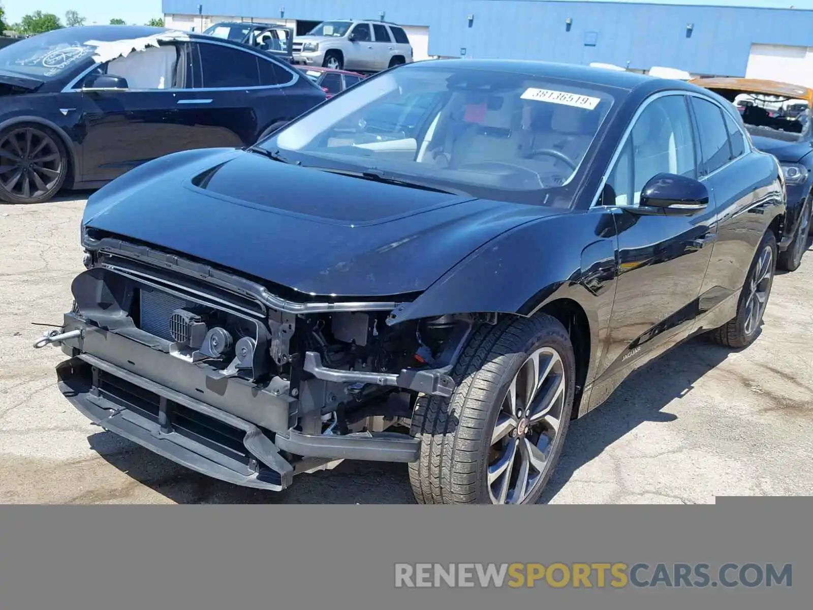 2 Photograph of a damaged car SADHD2S1XK1F62615 JAGUAR I-PACE FIR 2019