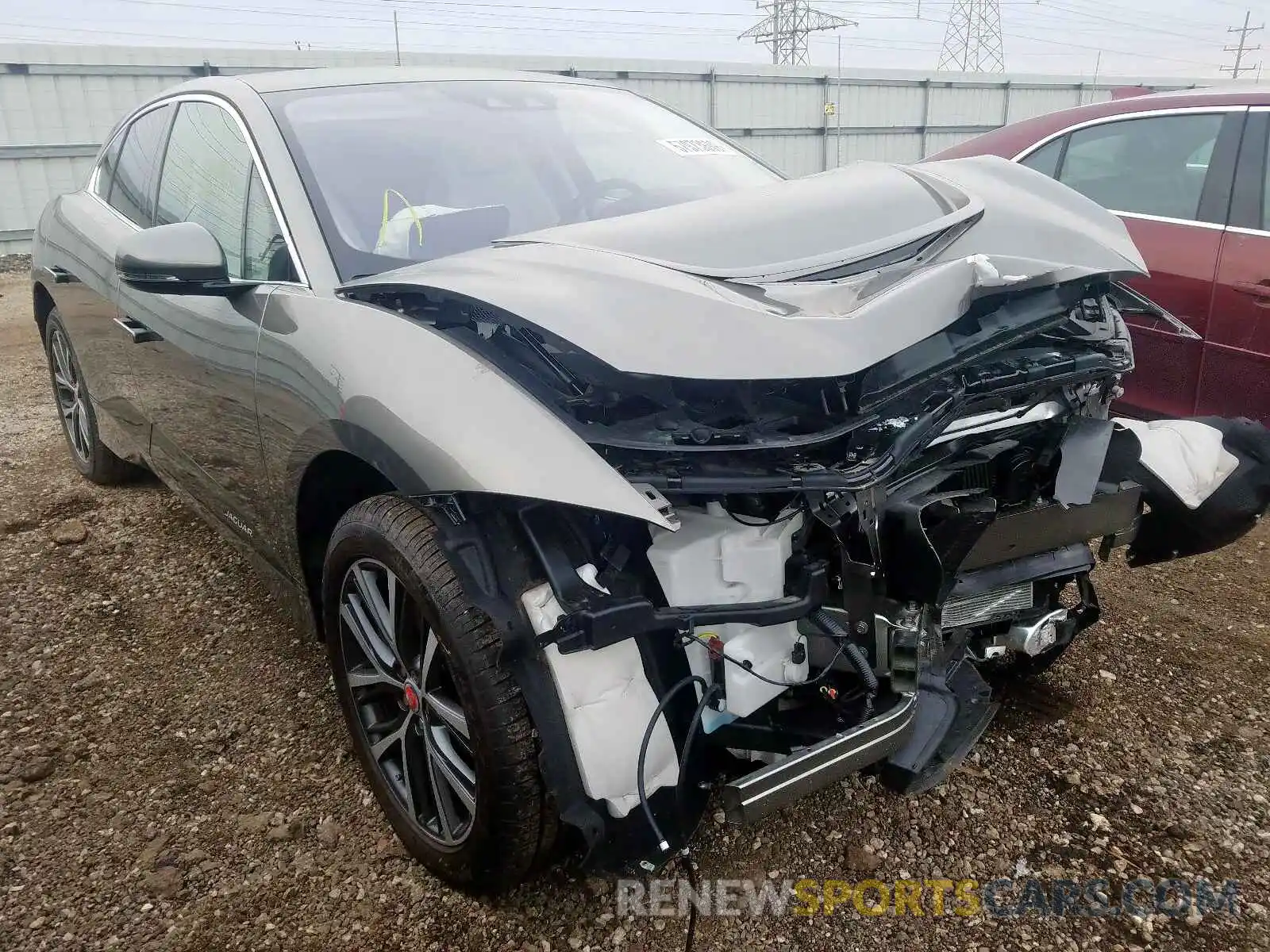 1 Photograph of a damaged car SADHC2S12K1F71229 JAGUAR I-PACE SE 2019