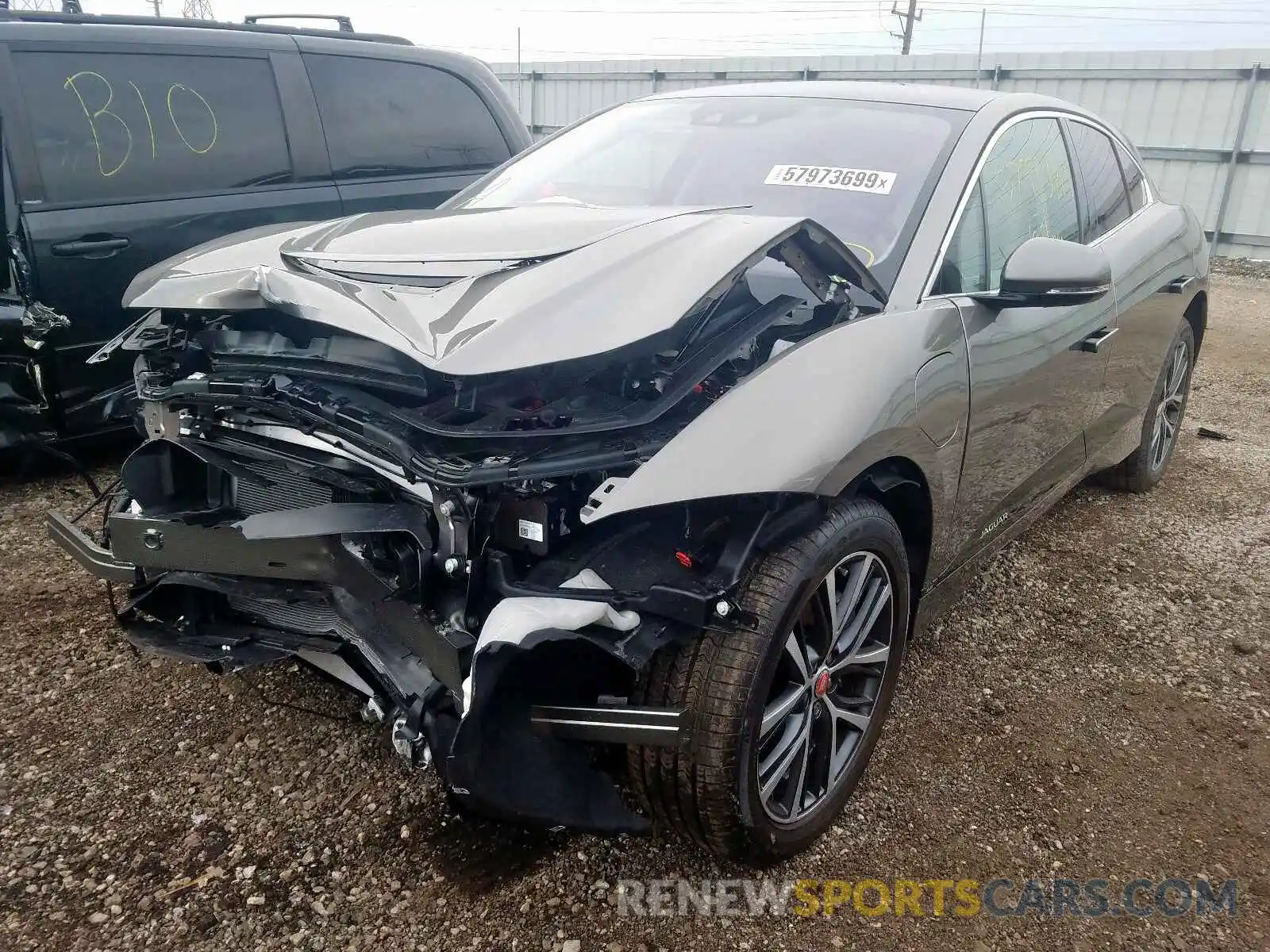 2 Photograph of a damaged car SADHC2S12K1F71229 JAGUAR I-PACE SE 2019