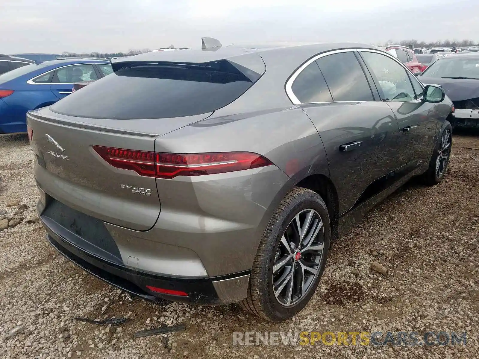 4 Фотография поврежденного автомобиля SADHC2S12K1F71229 JAGUAR I-PACE SE 2019