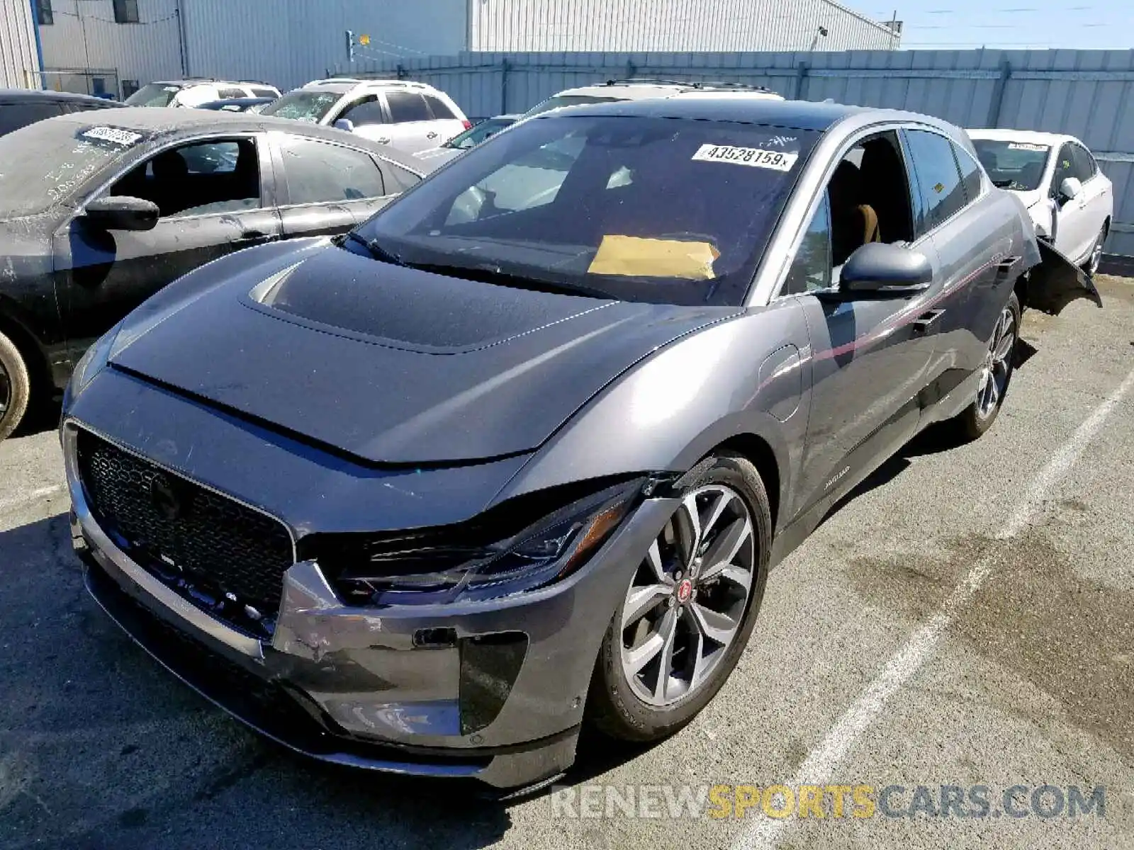 2 Photograph of a damaged car SADHC2S18K1F74474 JAGUAR I-PACE SE 2019