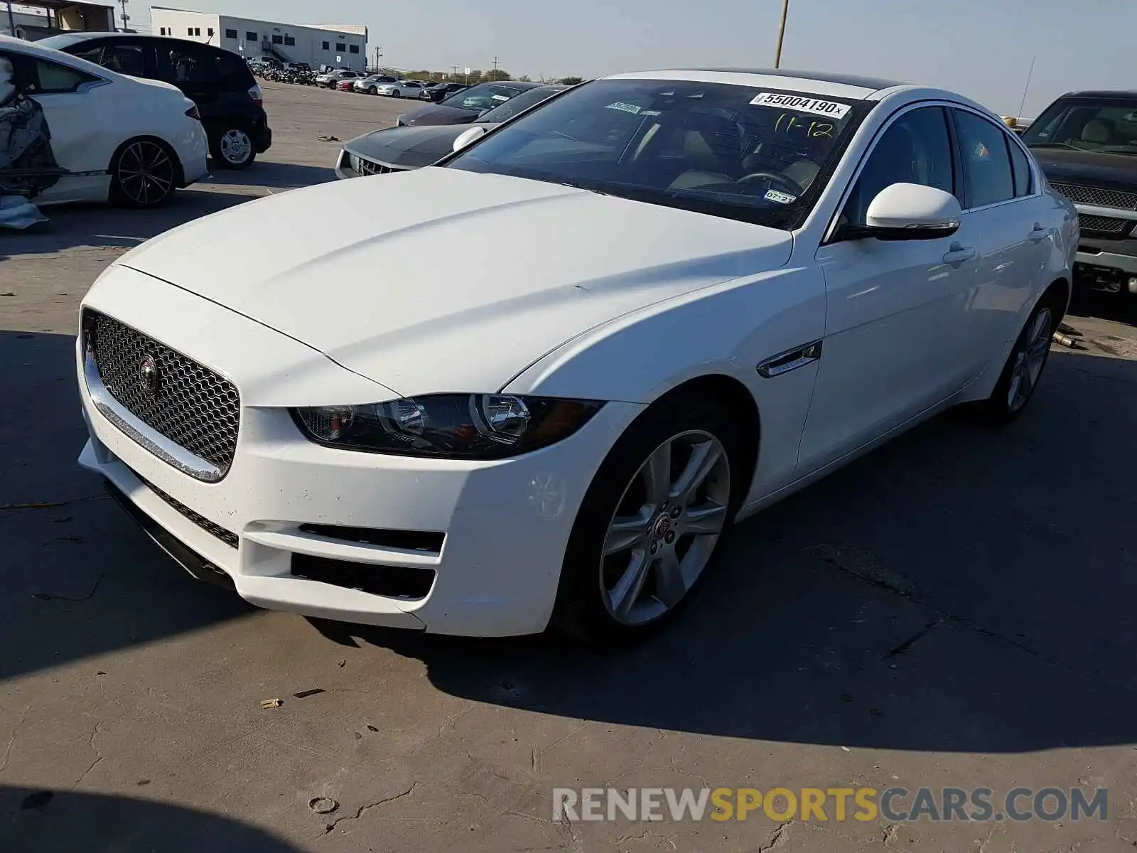 2 Photograph of a damaged car SAJAD4FN6KCP47768 JAGUAR XE 2019