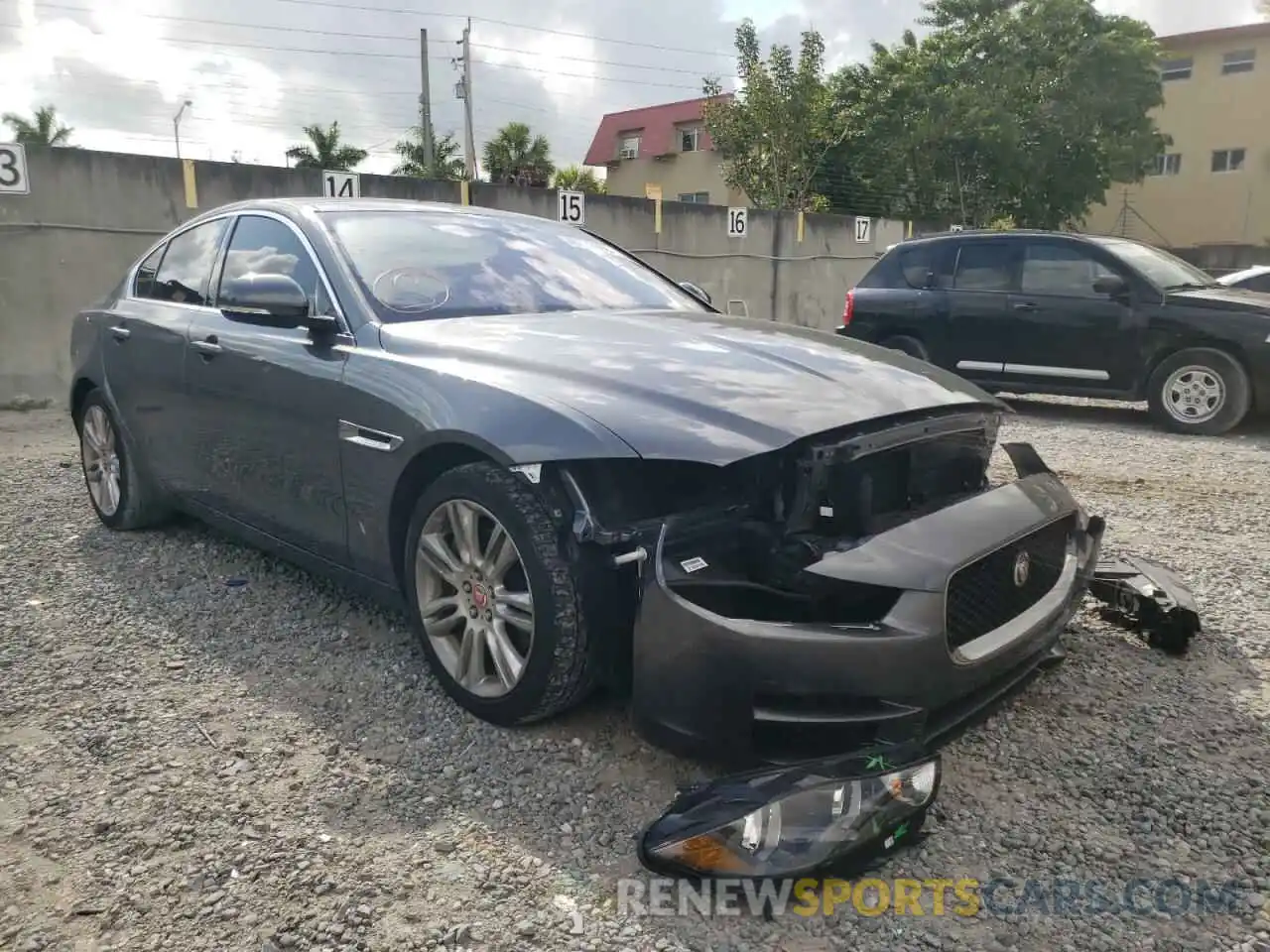 1 Photograph of a damaged car SAJAD4FX0KCP51574 JAGUAR XE 2019