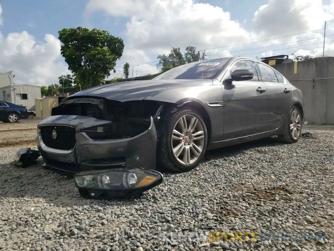 2 Photograph of a damaged car SAJAD4FX0KCP51574 JAGUAR XE 2019