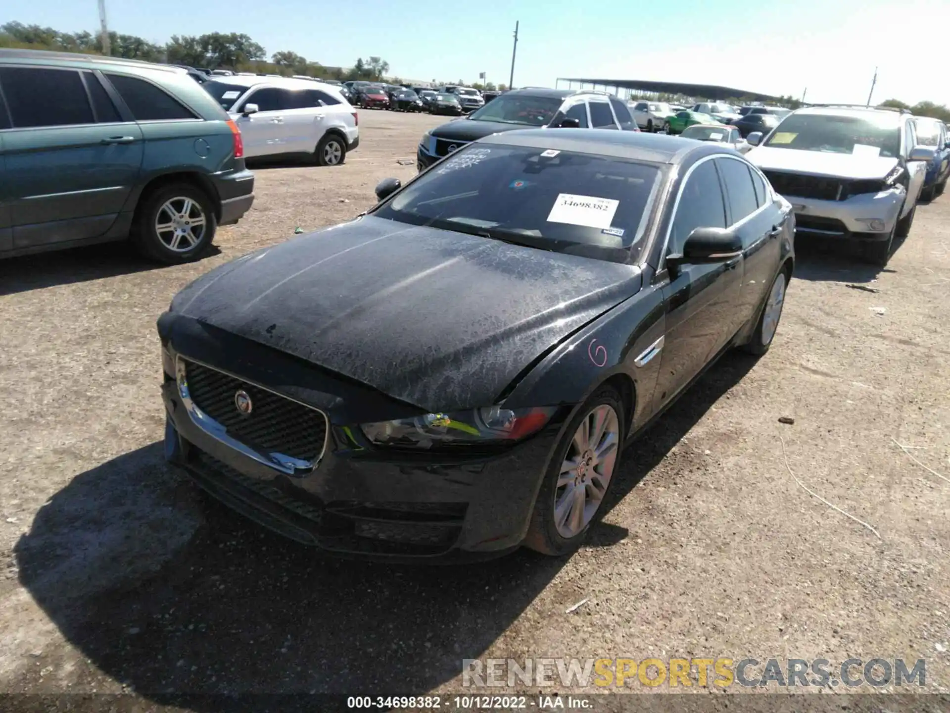 2 Photograph of a damaged car SAJAD4FX4KCP49097 JAGUAR XE 2019