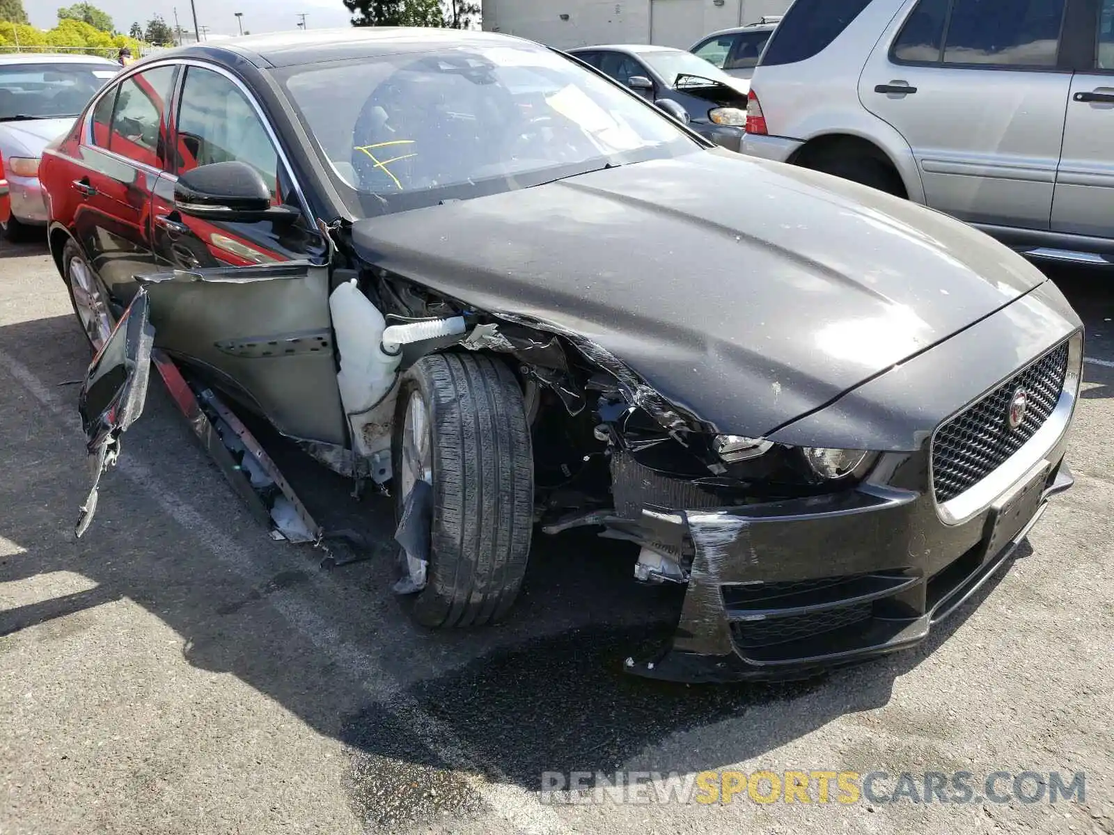 1 Photograph of a damaged car SAJAD4FX7KCP49255 JAGUAR XE 2019