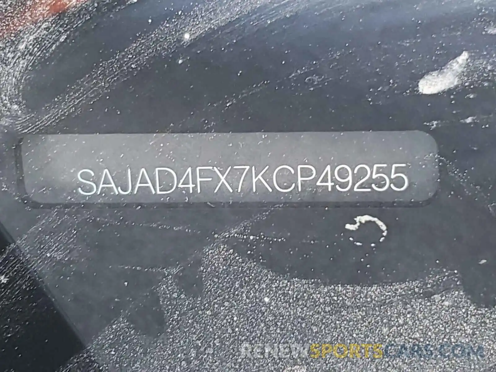 10 Photograph of a damaged car SAJAD4FX7KCP49255 JAGUAR XE 2019