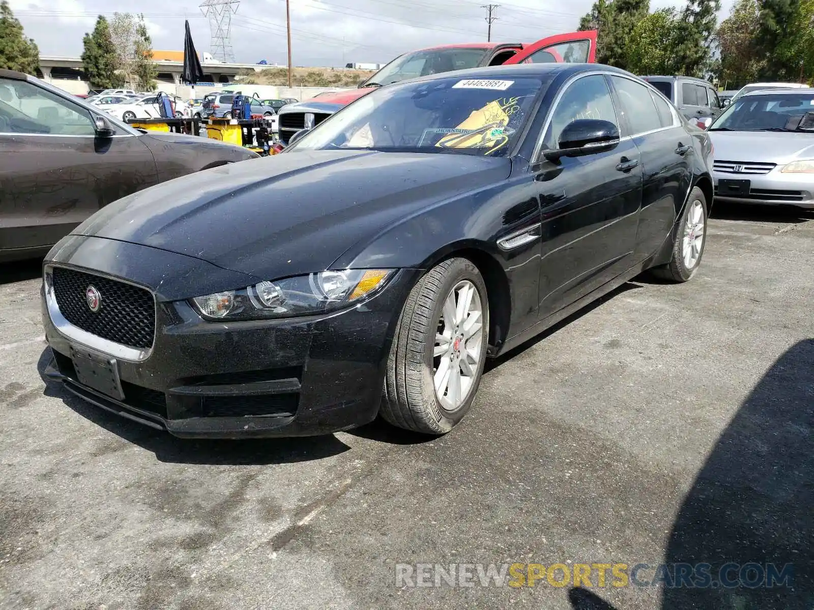 2 Photograph of a damaged car SAJAD4FX7KCP49255 JAGUAR XE 2019