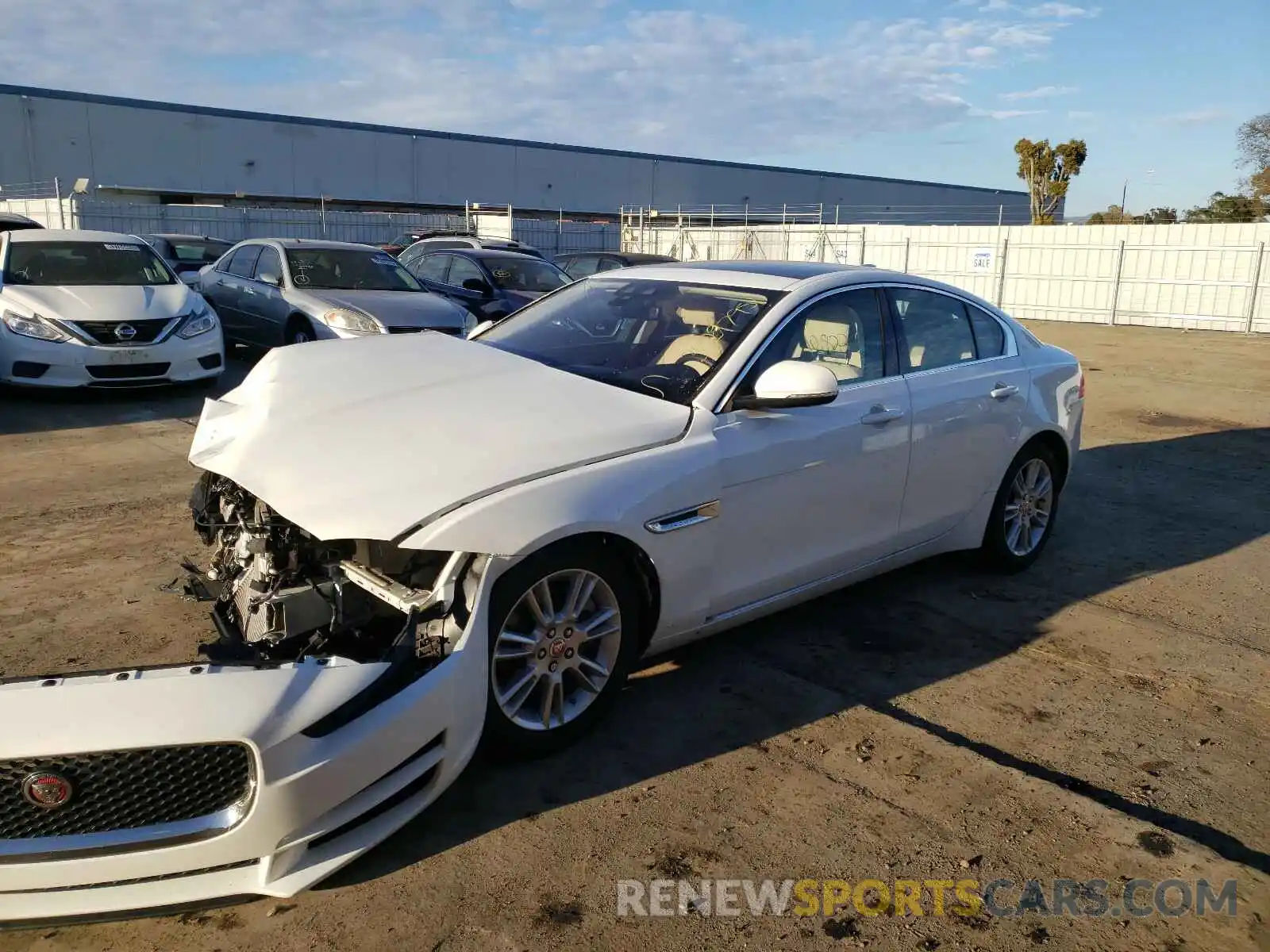 2 Photograph of a damaged car SAJAD4FX7KCP53130 JAGUAR XE 2019