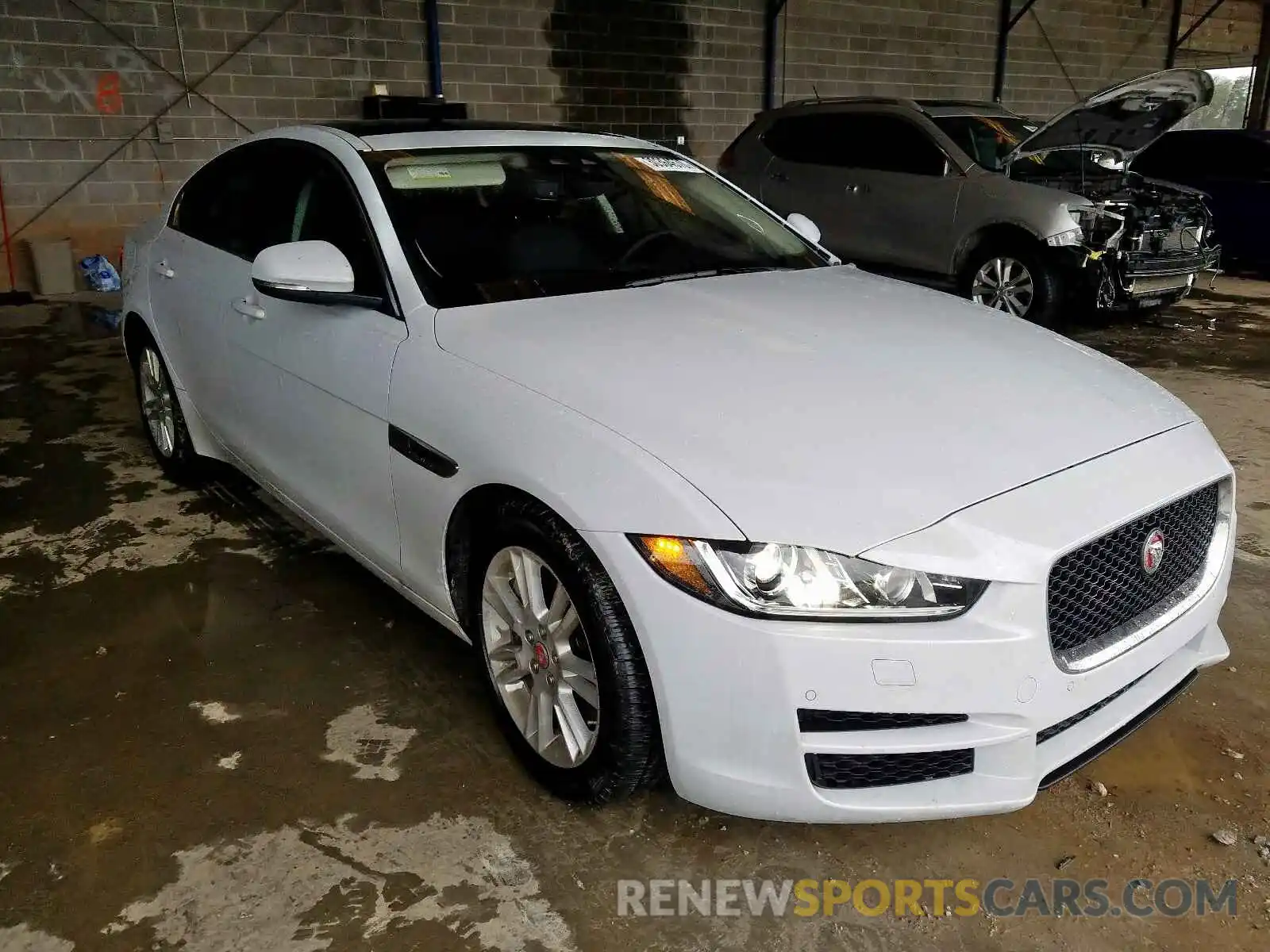 1 Фотография поврежденного автомобиля SAJAD4FX8KCP49118 JAGUAR XE 2019