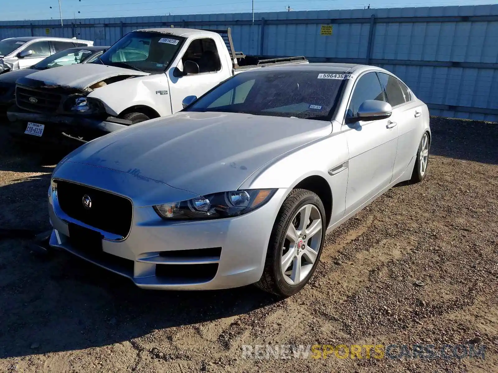 2 Photograph of a damaged car SAJAD4FX9KCP45191 JAGUAR XE 2019