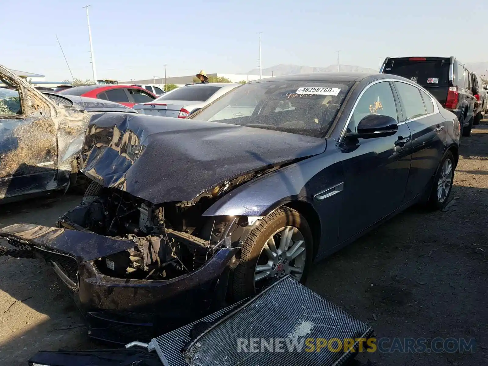 2 Photograph of a damaged car SAJAD4FXXKCP48939 JAGUAR XE 2019